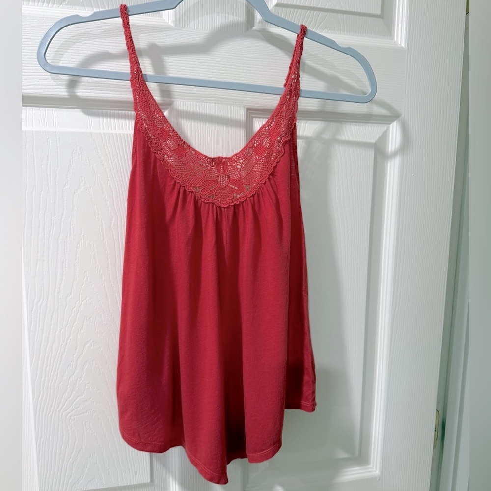 American Eagle Flowy Tank - Size XS | Color: Burnt Orange
